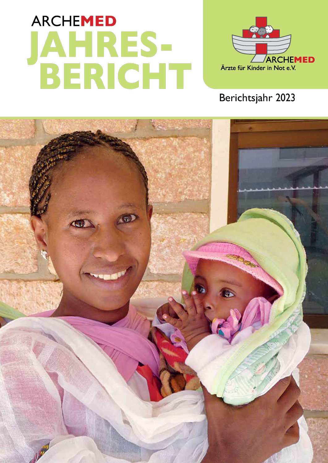 Archemed Jahresbericht 2023 Cover