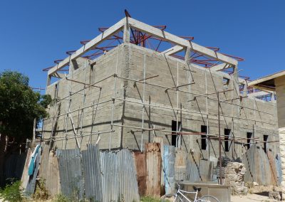 Der Rohbau des Perinatalzentrums Keren, Eritrea